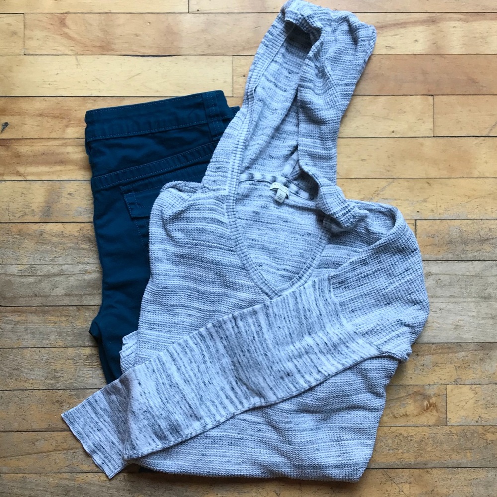 Sonoma loose knit 100% cottton hoodie